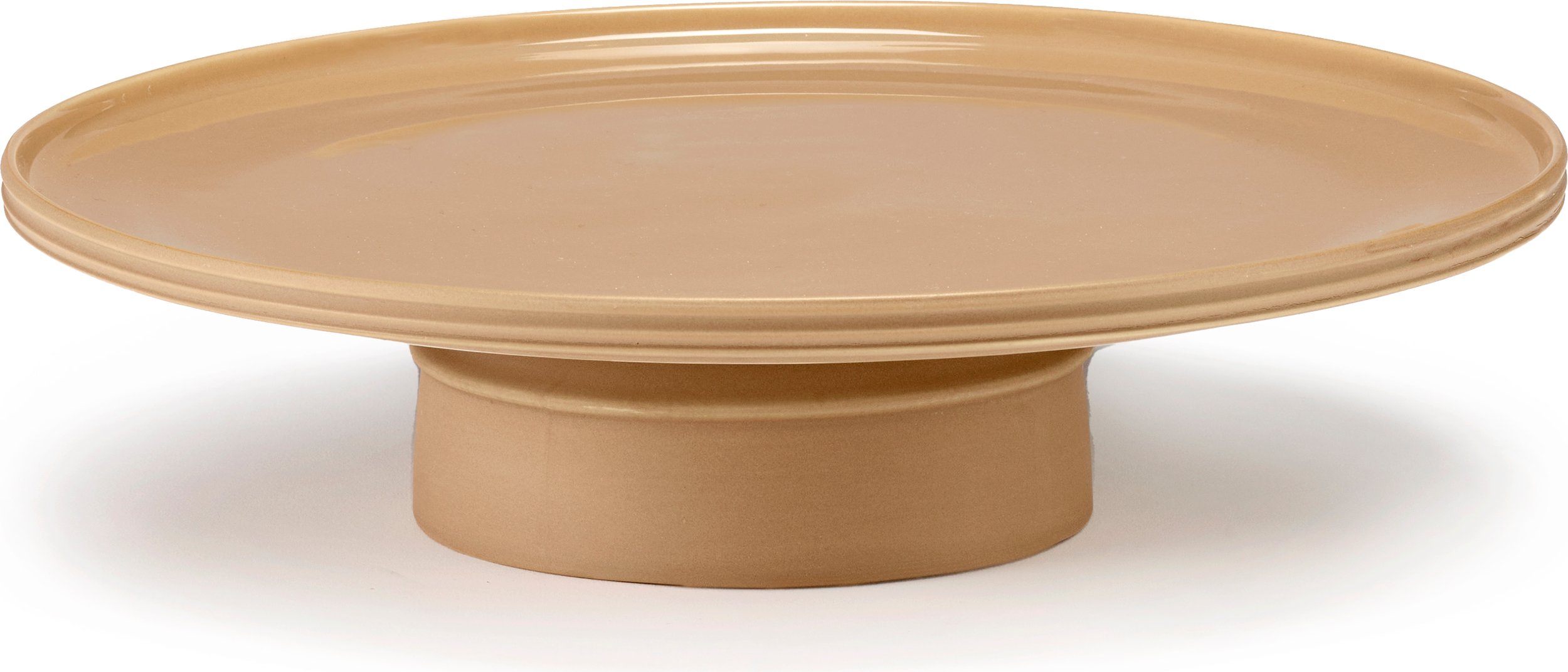 Patera Dune 33 cm pomarańczowa porcelanowa