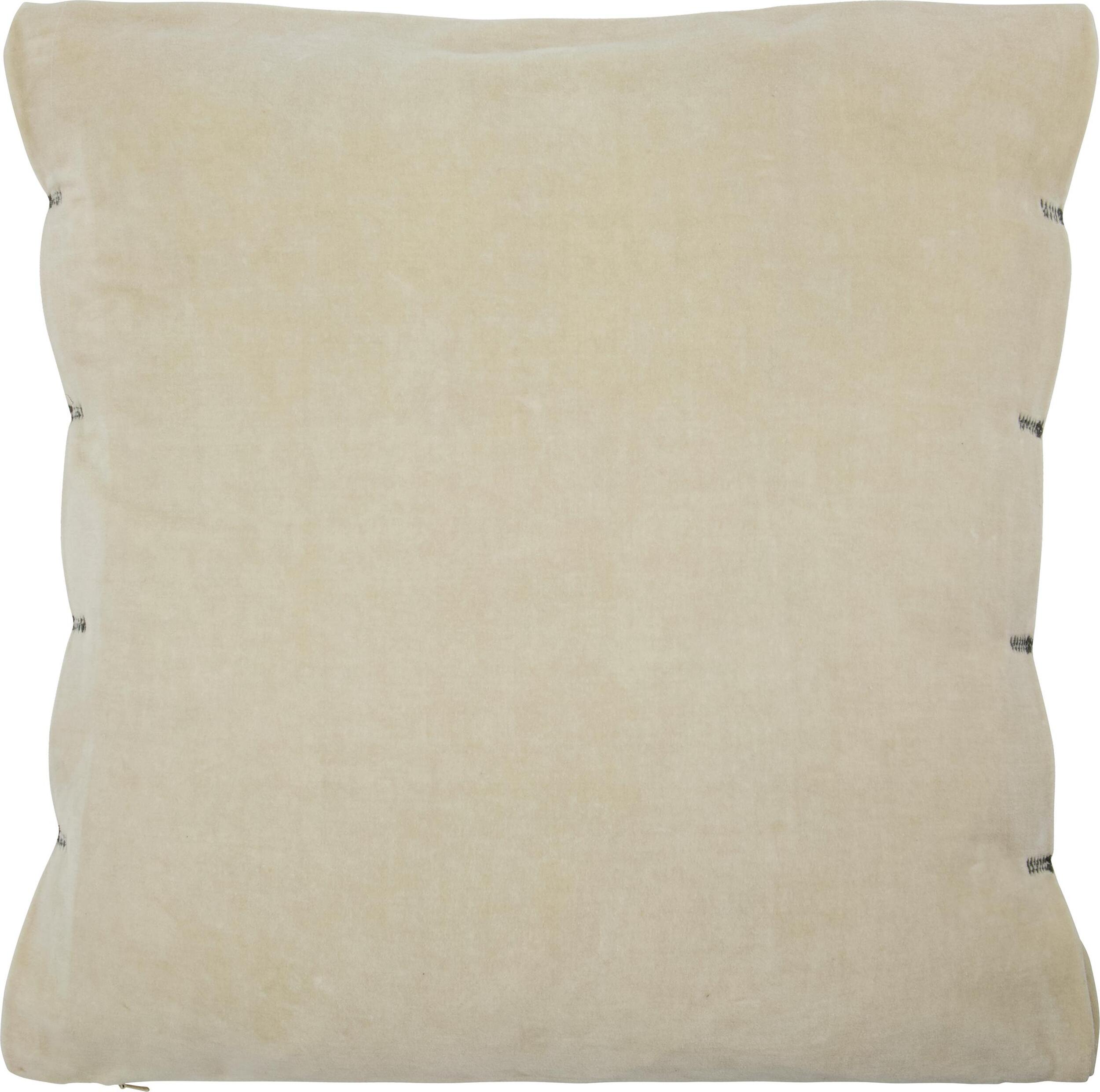 Poszewka dekoracyjna Velvet 50 x 50 cm piaskowa