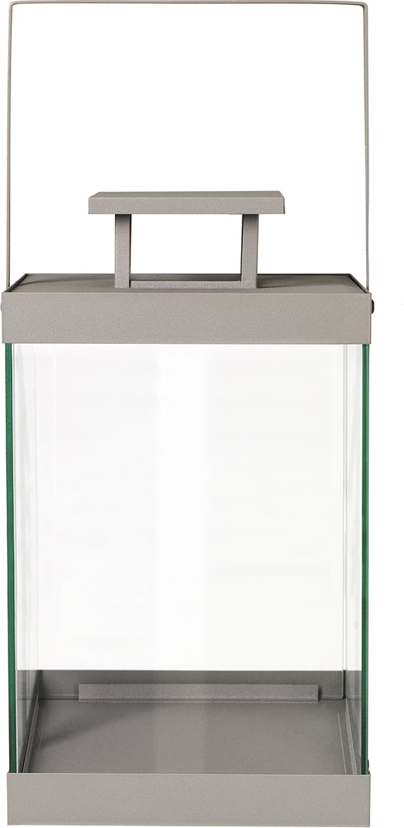 Latarnia Finca 36 cm steel gray