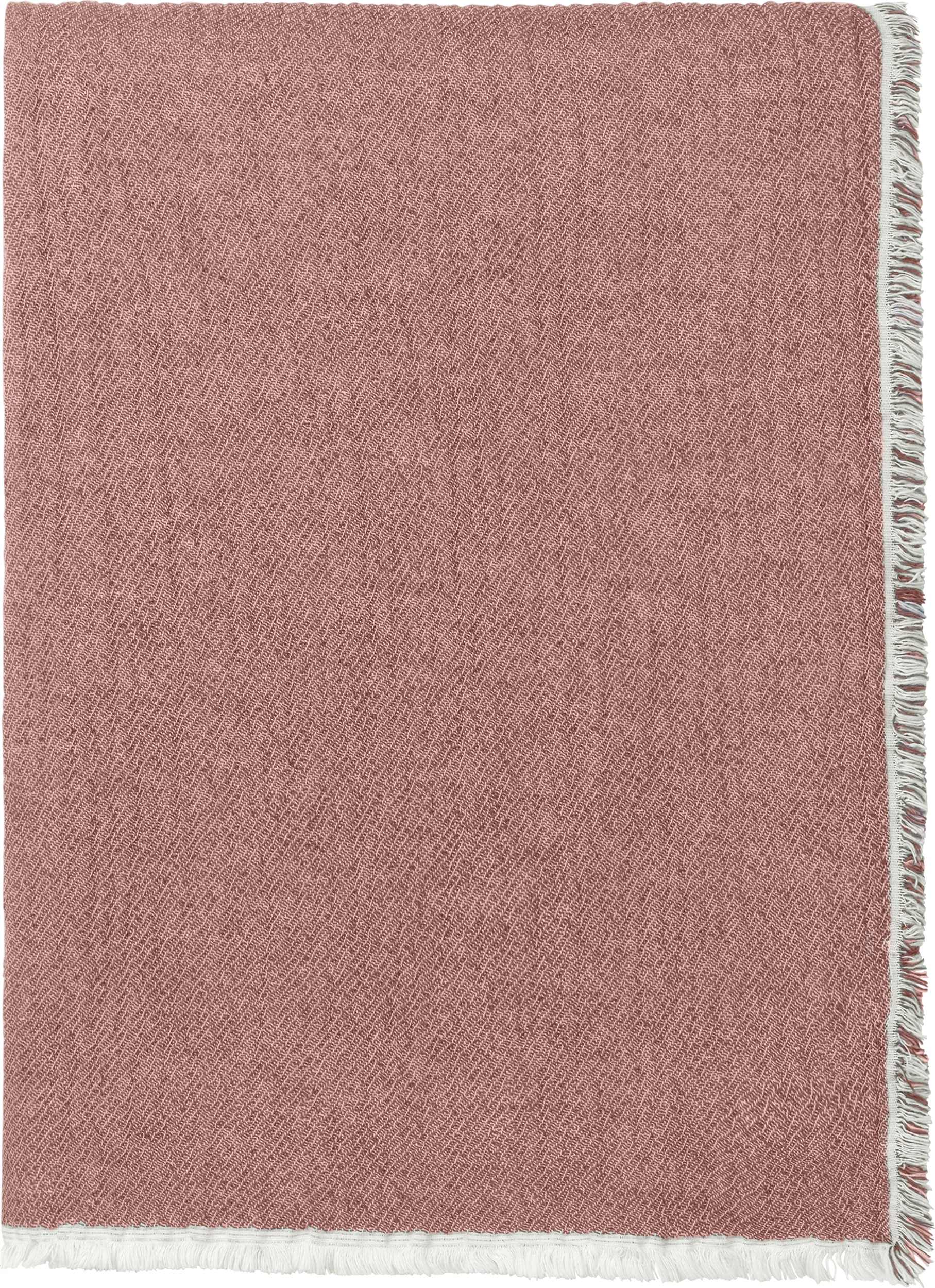 Koc Thyme 130 x 180 cm jasnoczerwony