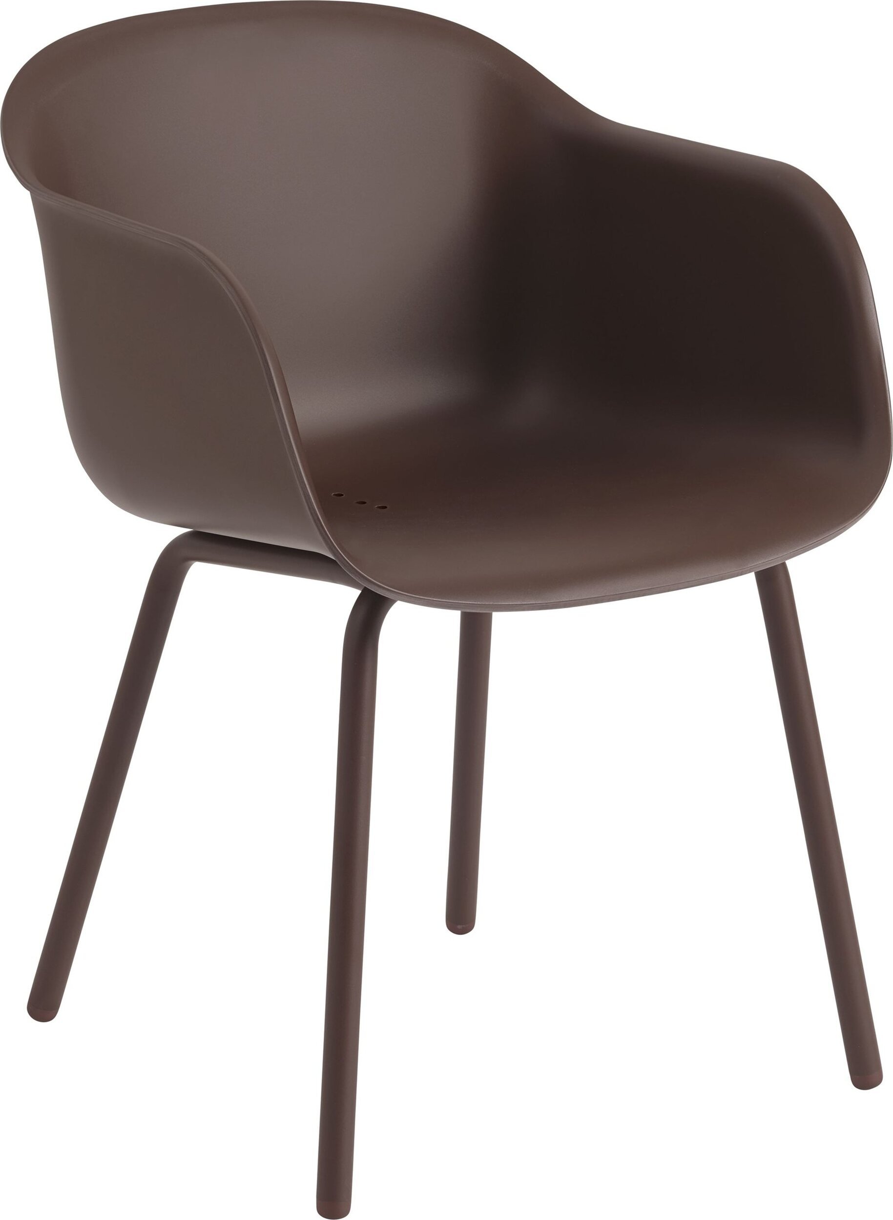 Fotel ogrodowy Fiber kasztanowy