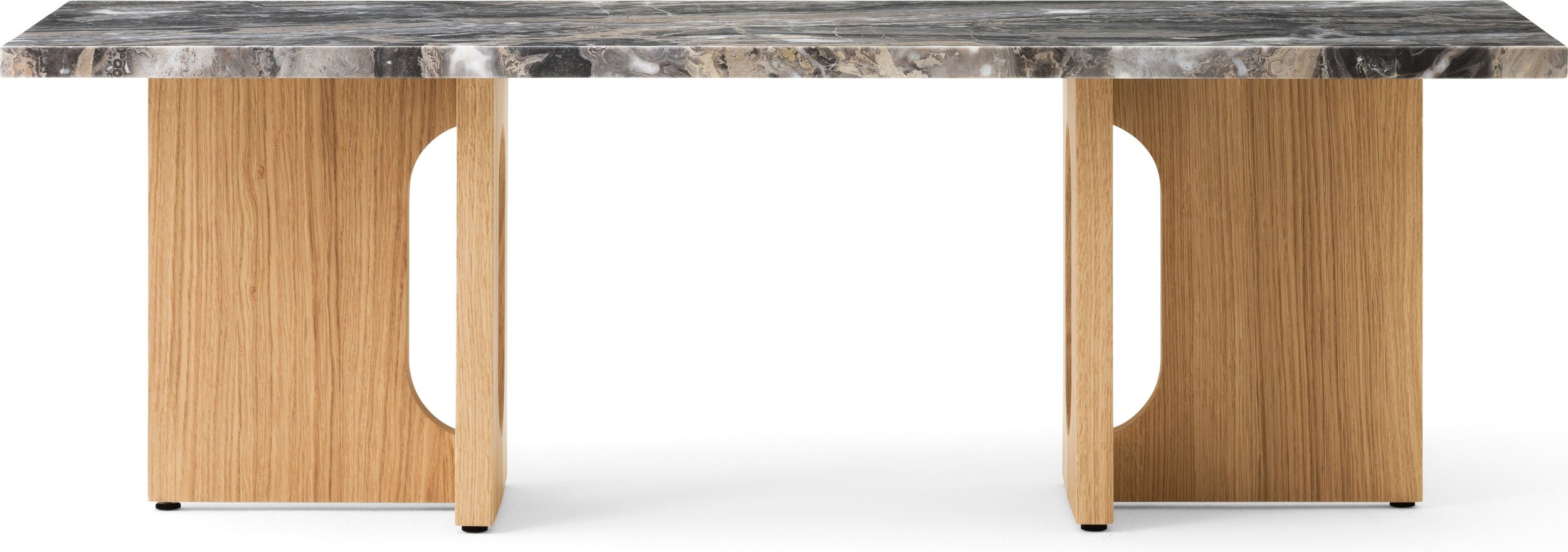 Stolik kawowy Androgyne Grey Galaxy 120 cm dąb naturalny