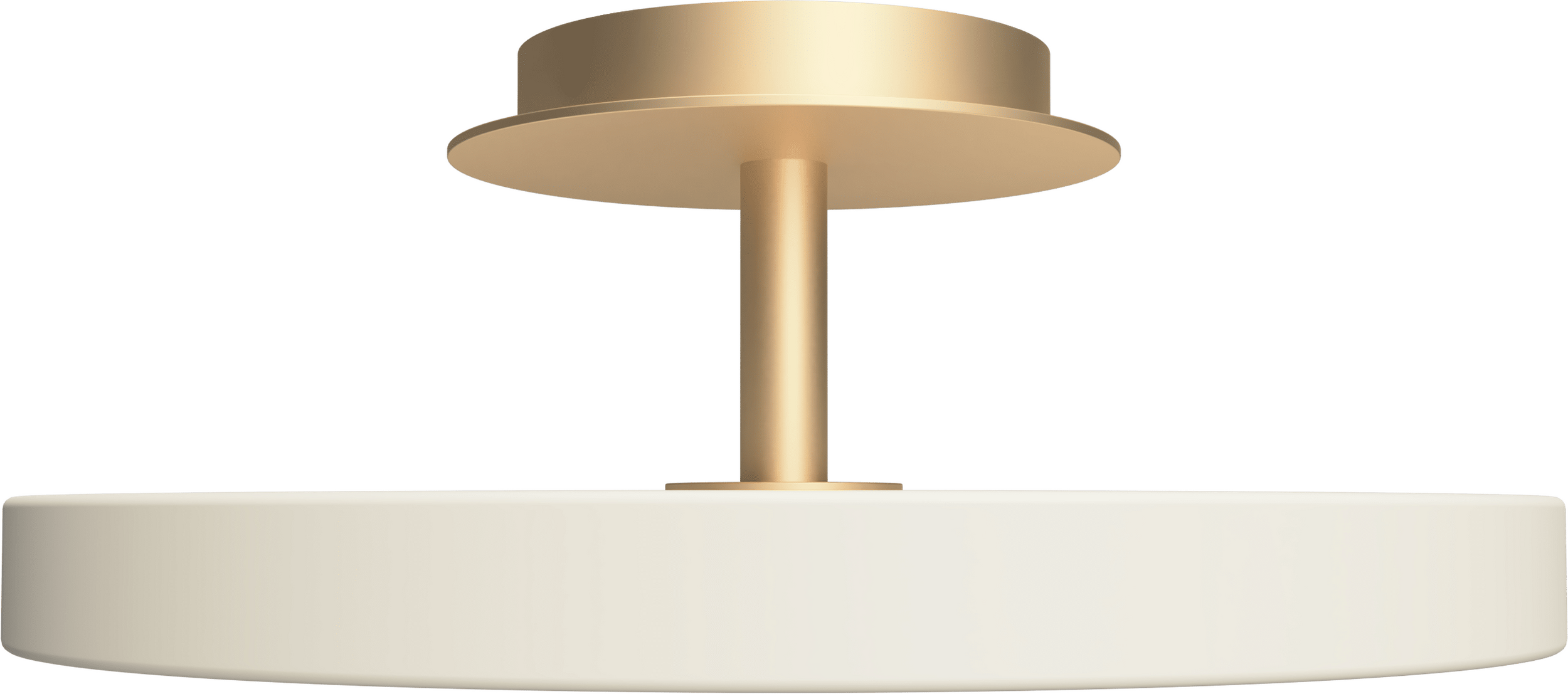 Lampa sufitowa Asteria Up Plus 43 cm perłowa biel