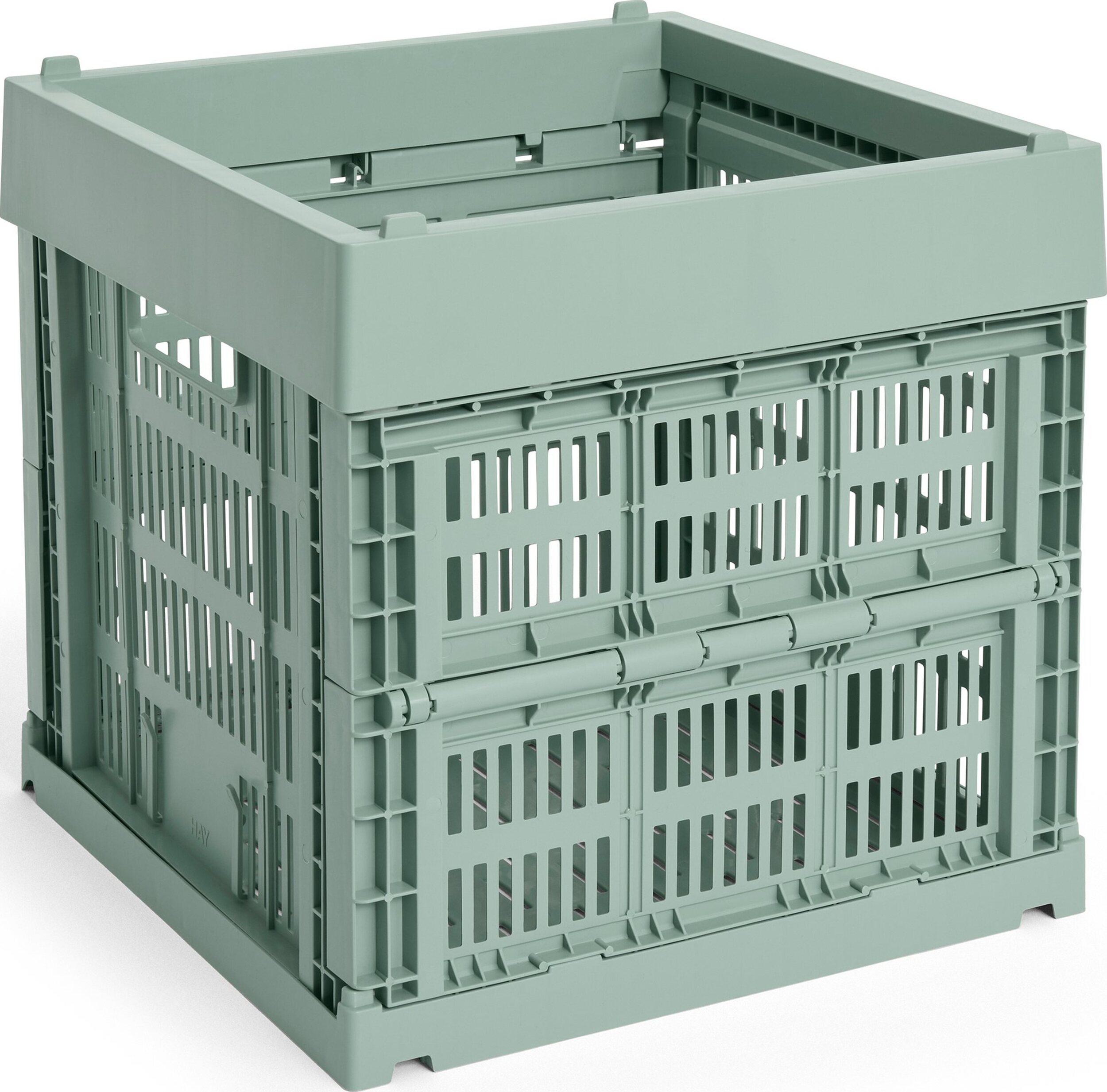 Kosz do przechowywania Hay Colour Crate Cube szałwiowy