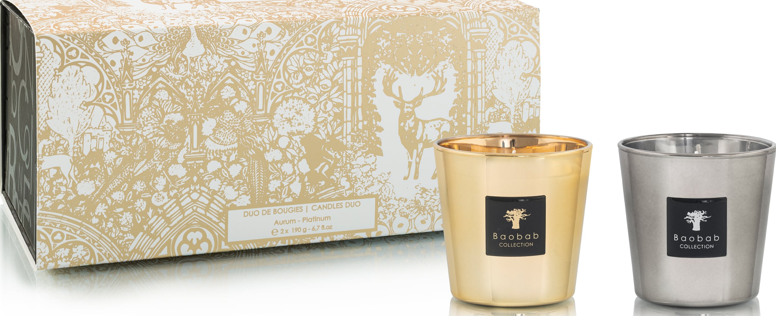 Świece zapachowe Les Exclusives 2 szt.