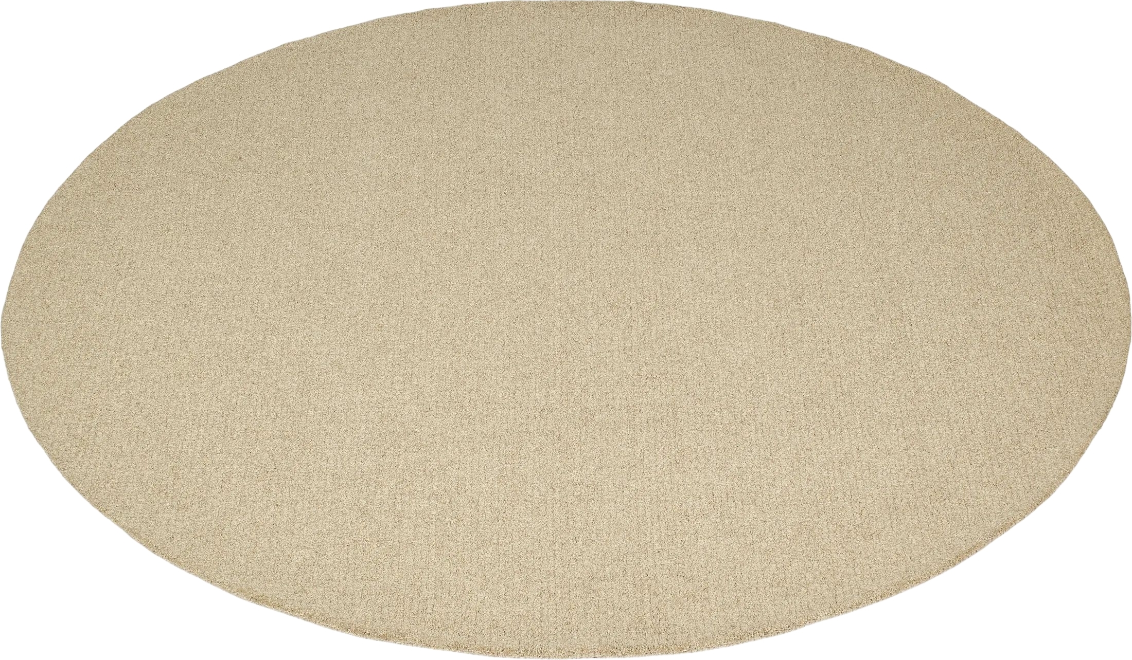 Dywan Natura okrągły 200 cm kremowy