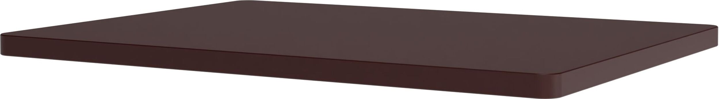 Blat MDF do systemu modułowego Panton Wire 34,8 x 25,7 cm bordowy