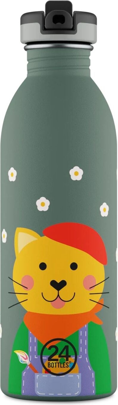 Butelka na wodę Urban Bottle Kids Smart Cat 500 ml