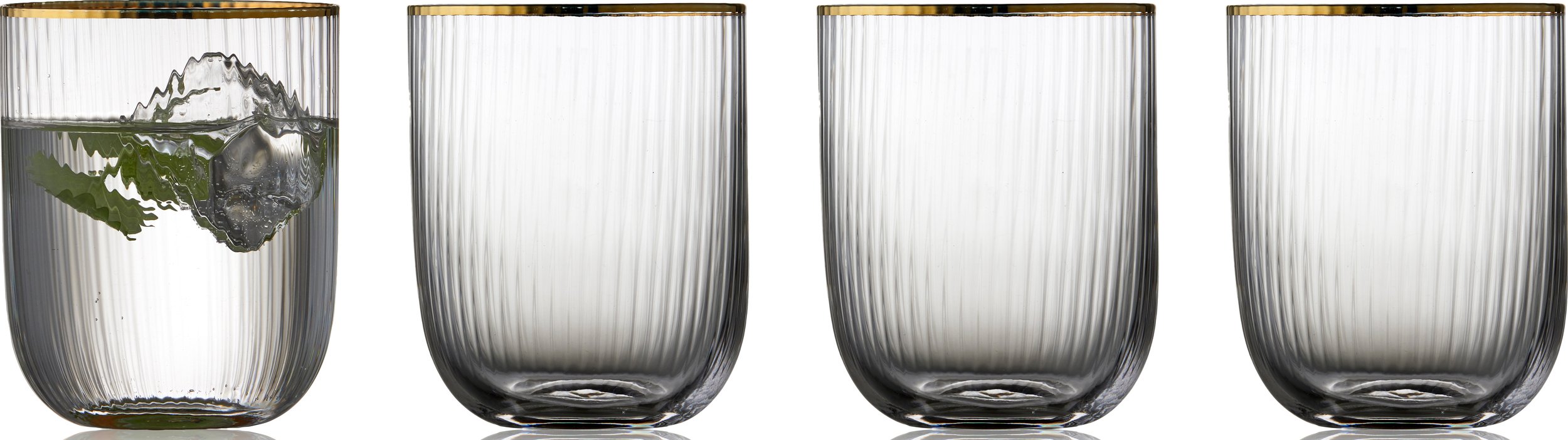 Szklanki Palermo Gold 350 ml 4 szt.