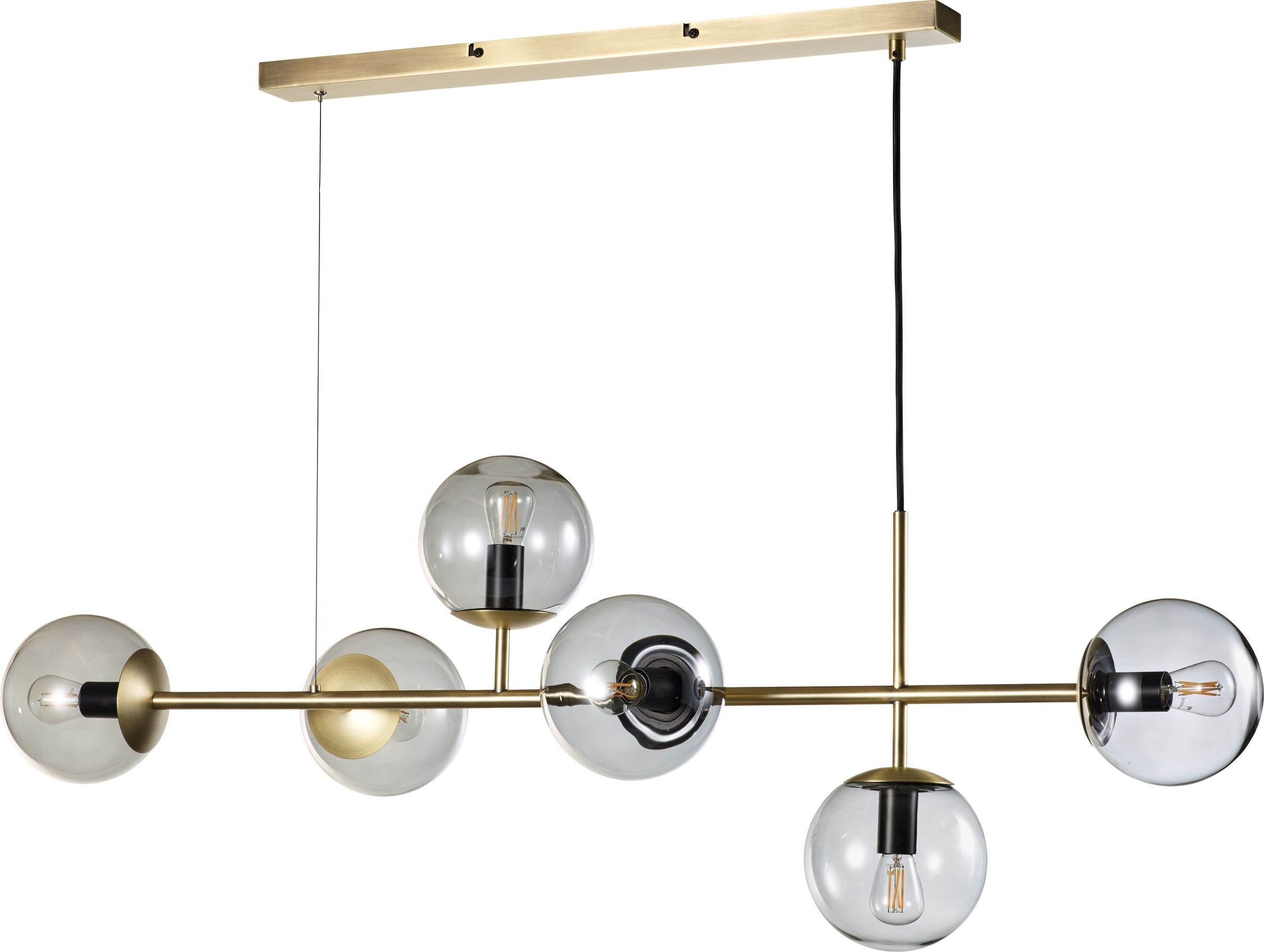 Lampa sufitowa Orb mosiądz