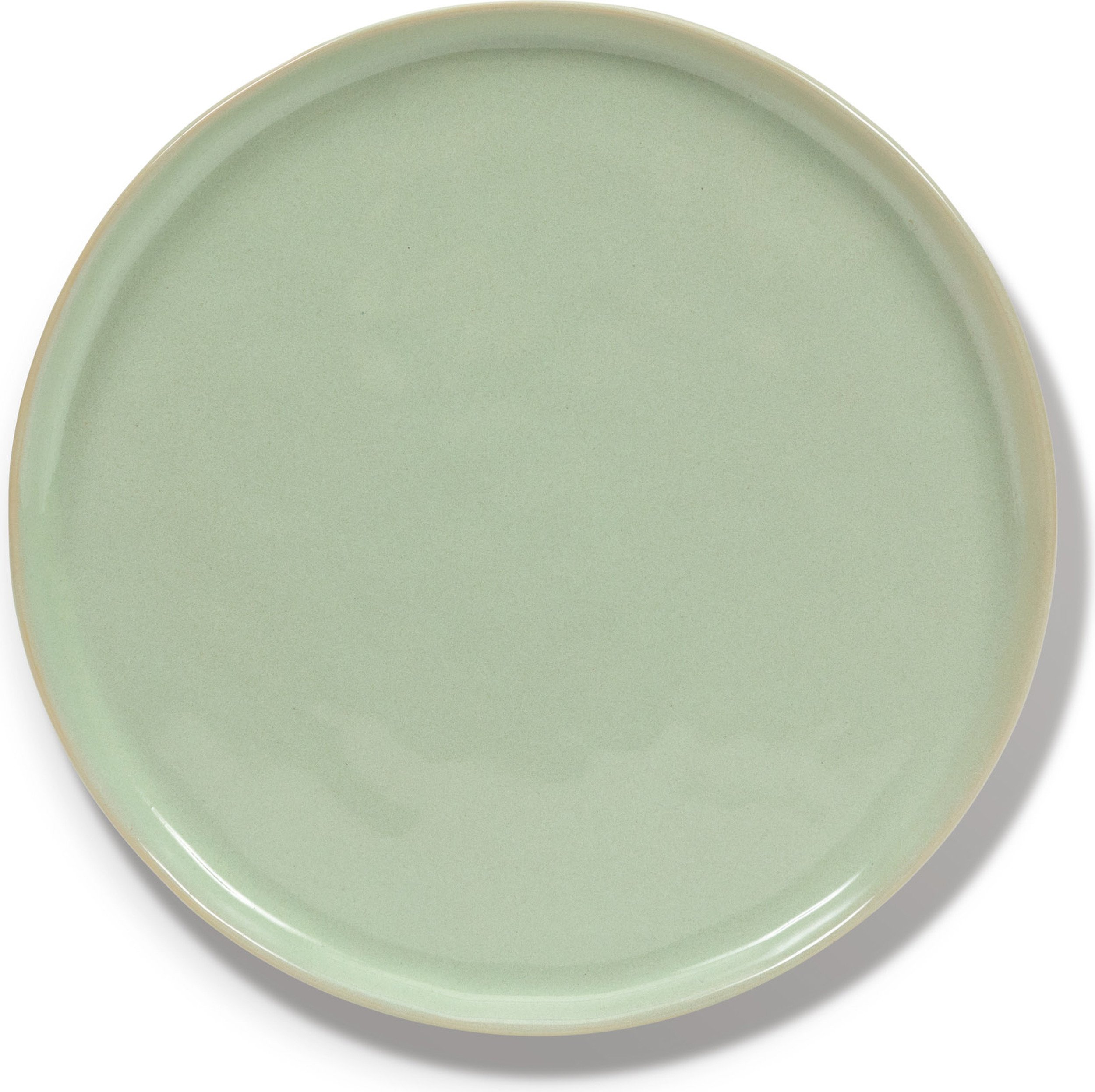 Talerz śniadaniowy Pure 21,7 cm zielony