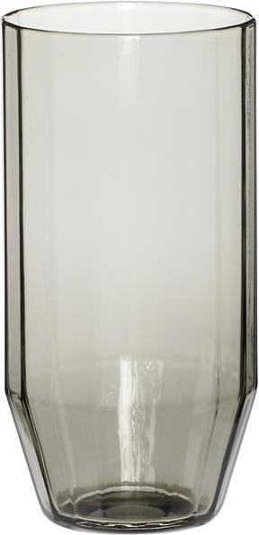 Szklanka Hübsch 14 cm przydymiona