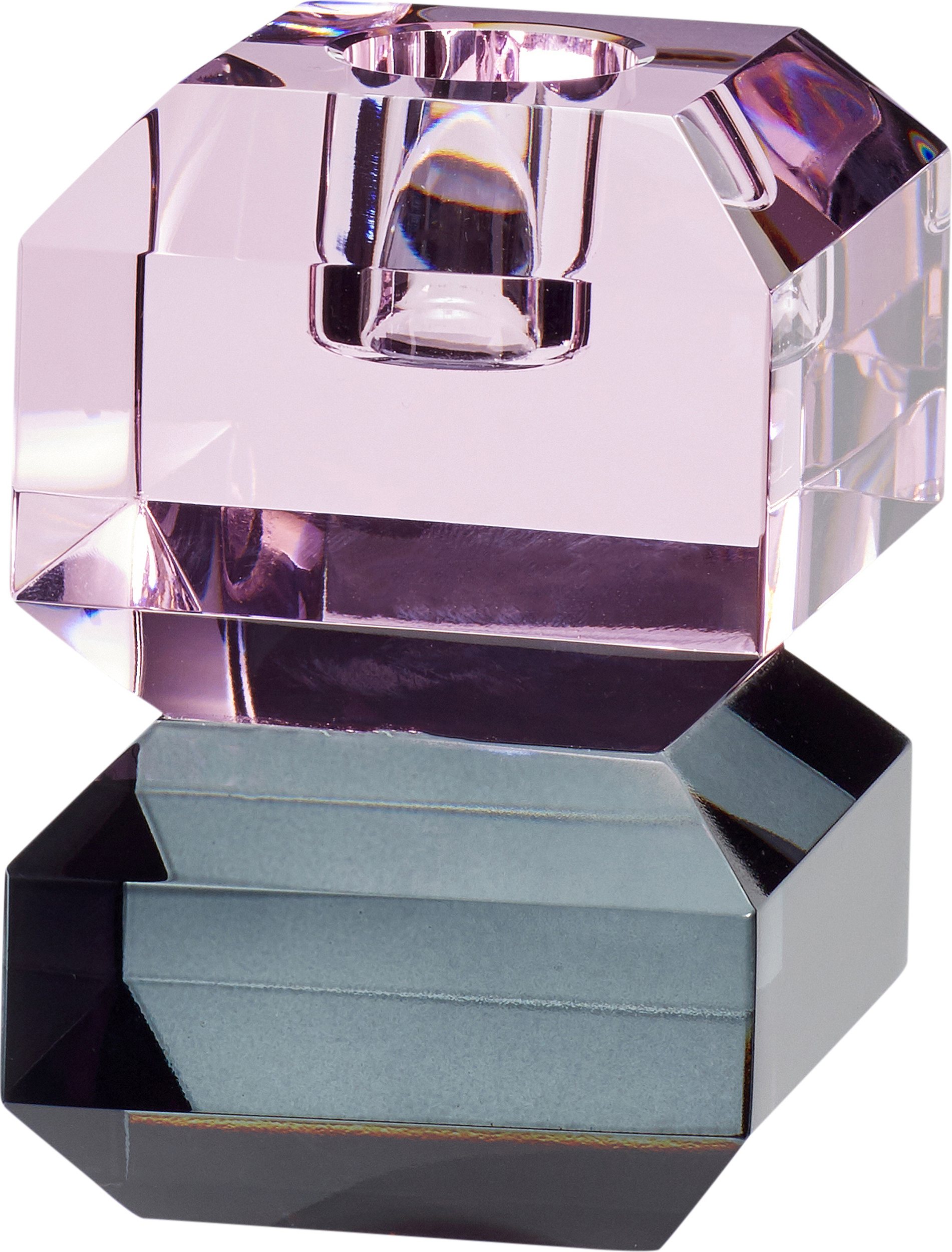 Świecznik Hübsch 340701 kryształowy