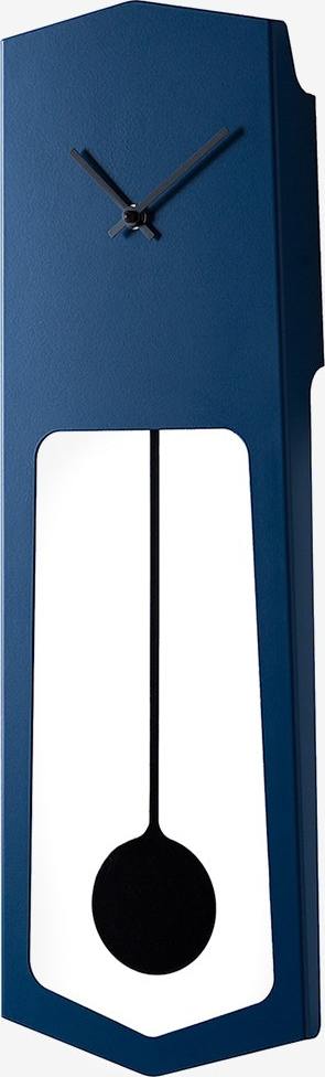 Zegar ścienny Aika niebieski