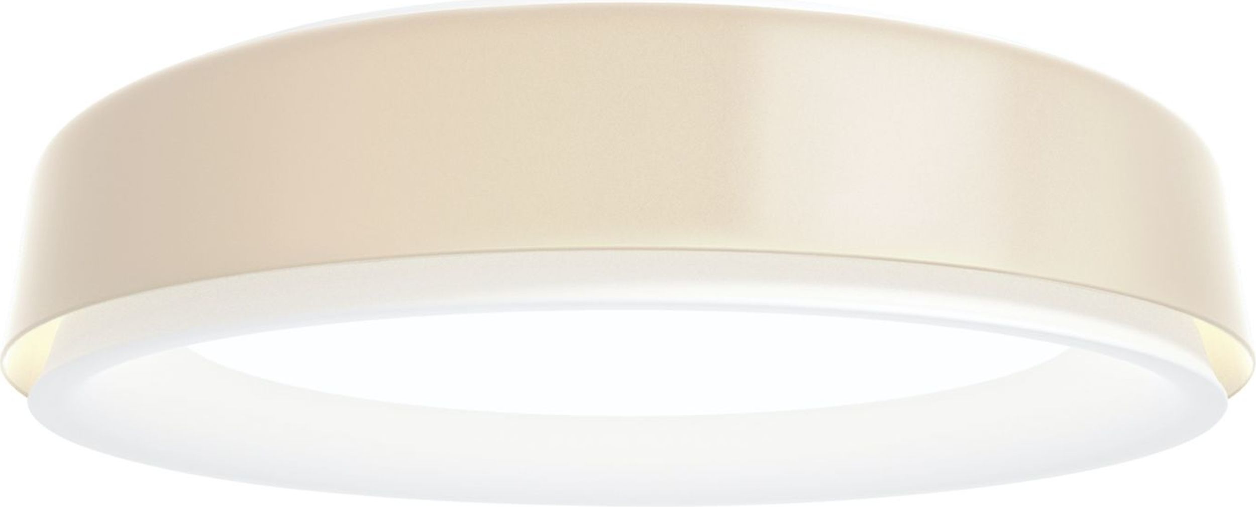 Plafon LP Grand Surface LED 3000K 32 cm szampański sterowanie oświetleniem Dali