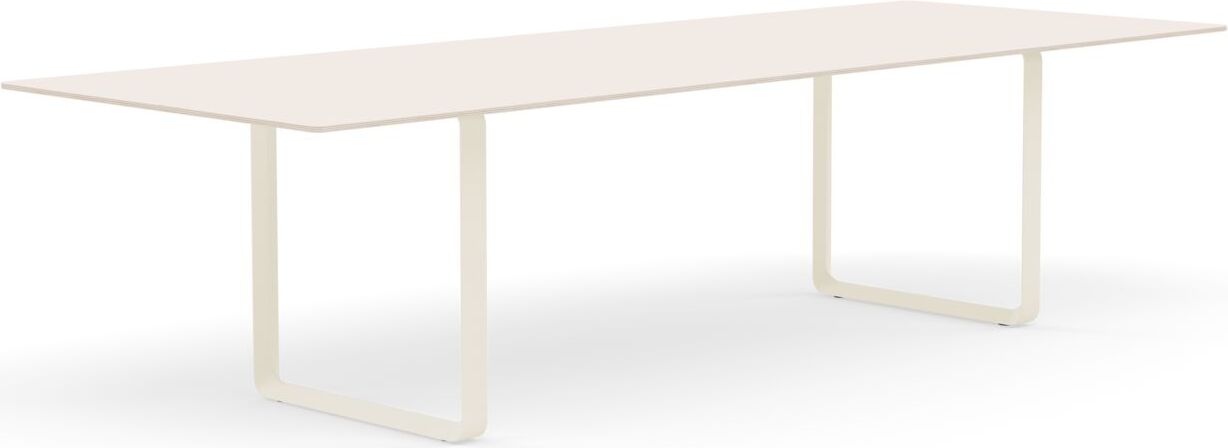 Stół Muuto 295 x 108 cm piaskowy laminowany nogi piaskowe