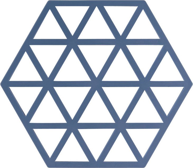 Podstawka pod gorące naczynia Triangles niebieska