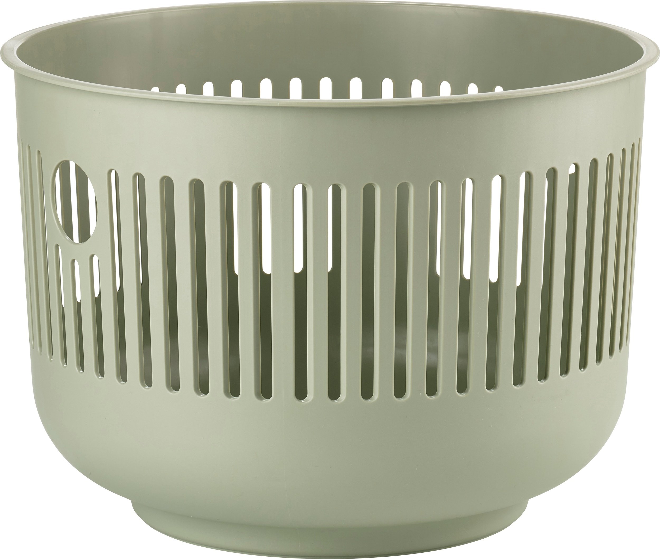 Kosz na pranie Ume 29 cm zieleń eukaliptusowa