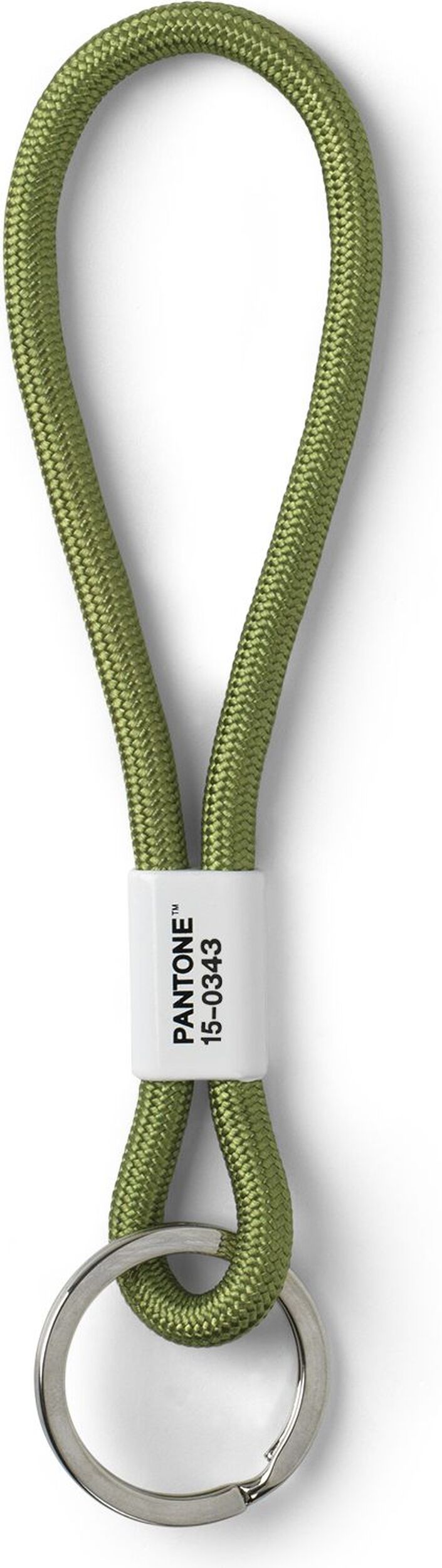Smycz do kluczy Pantone krótka trawiasta zieleń