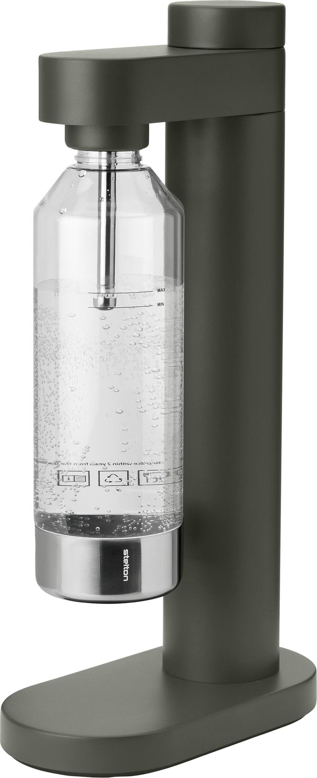 Saturator do wody Brus ciemnozielony