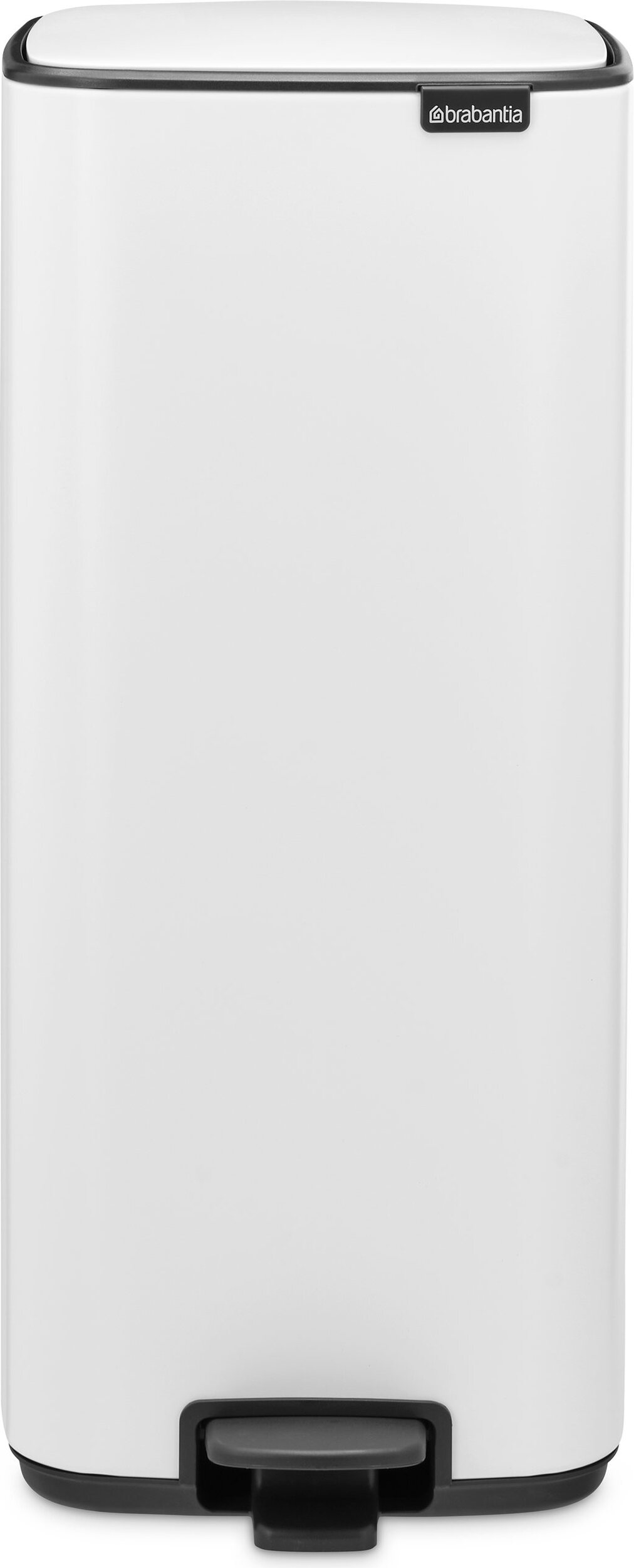 Kosz na śmieci pedałowy Bo 30 l biały