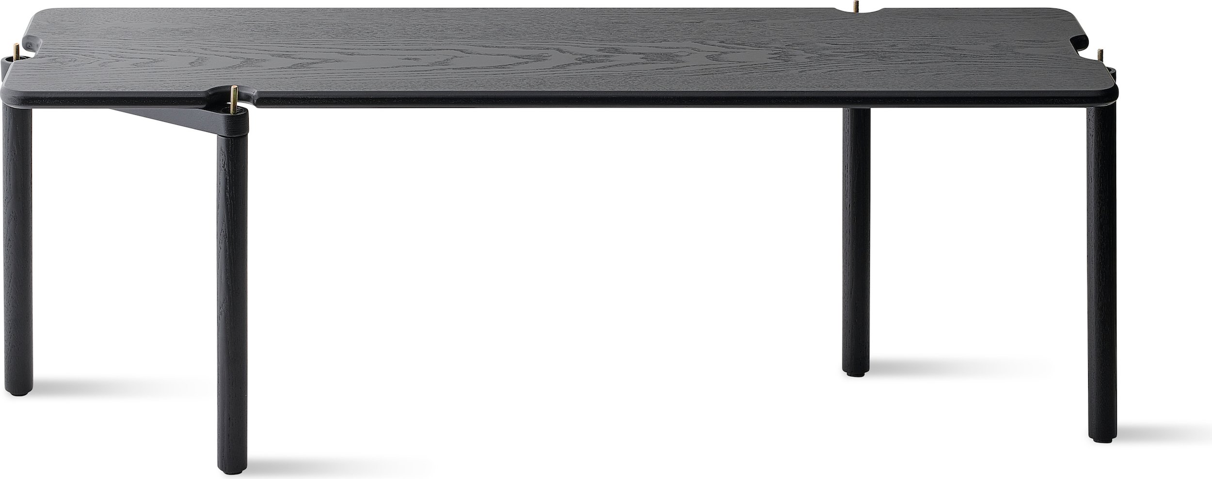 Moduł górny do regału Invi 36,1 cm czarny dąb