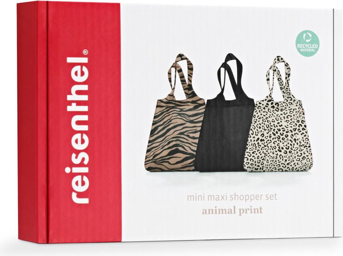 Torby na zakupy Mini Maxi Shopper Animal 3 szt.