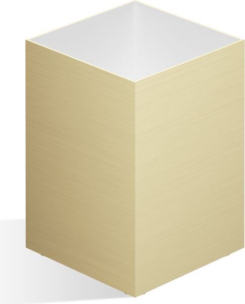 Pojemnik łazienkowy Corner 9 cm złoty mat