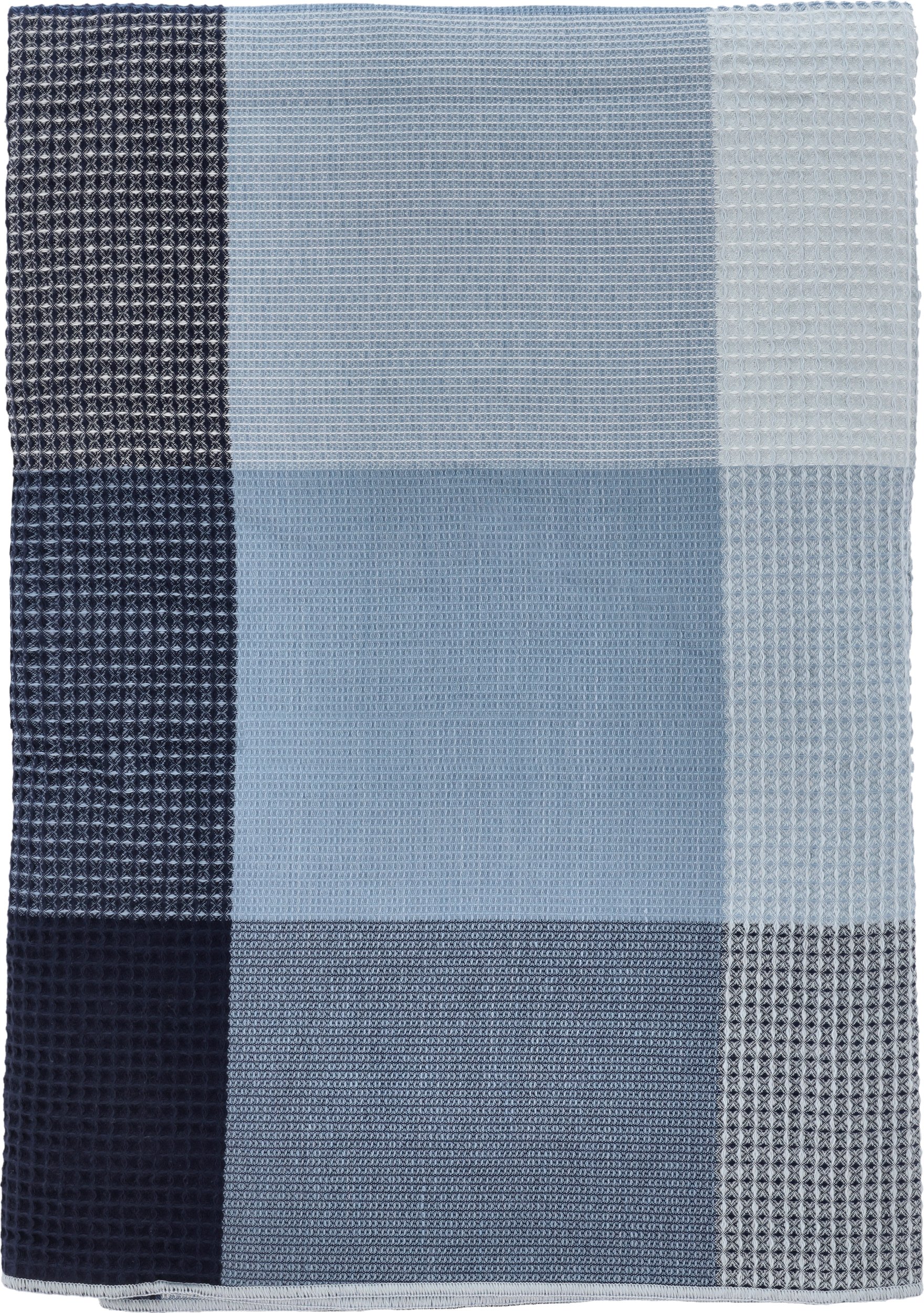 Koc Artisan 130 x 170 cm niebieski