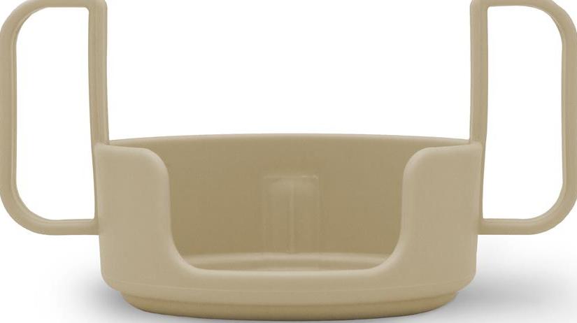 Uchwyt do kubków Mini Favourite beżowy z tritanu