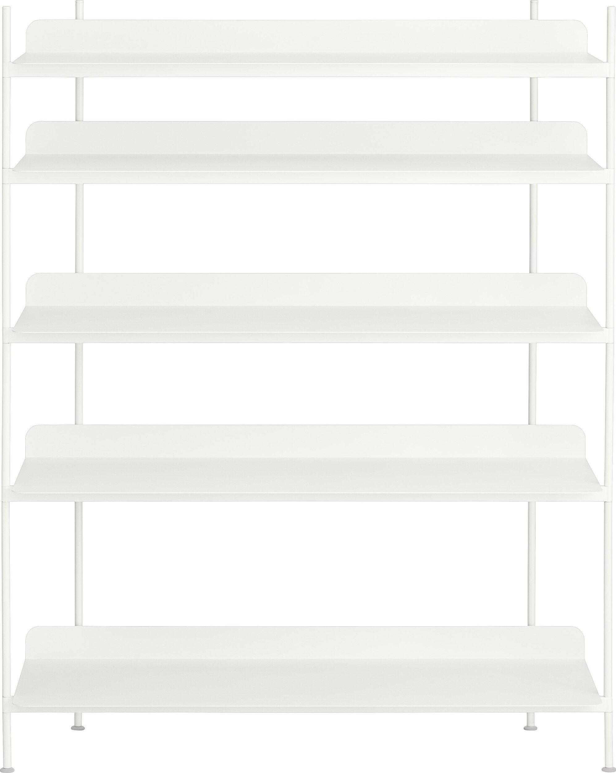 Regał modułowy Compile 3 biały