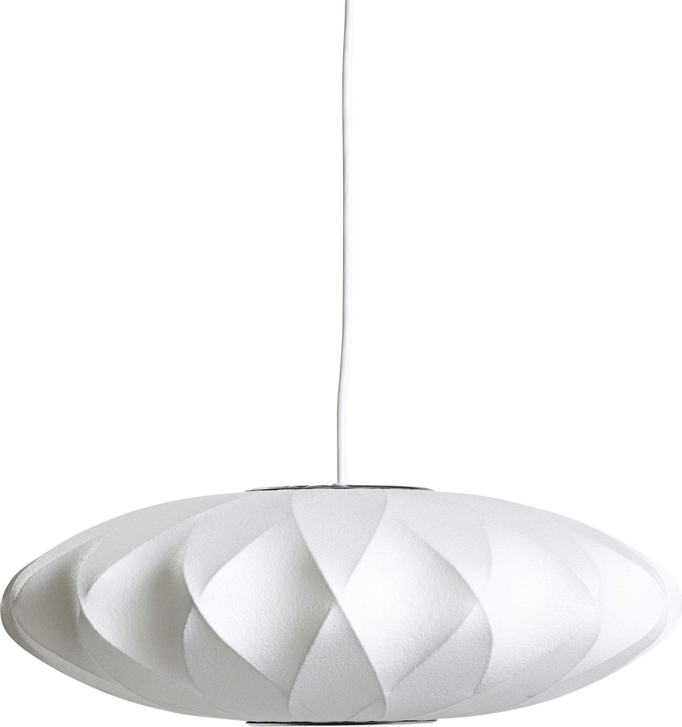 Lampa wisząca Nelson Saucer Crisscross Bubble S