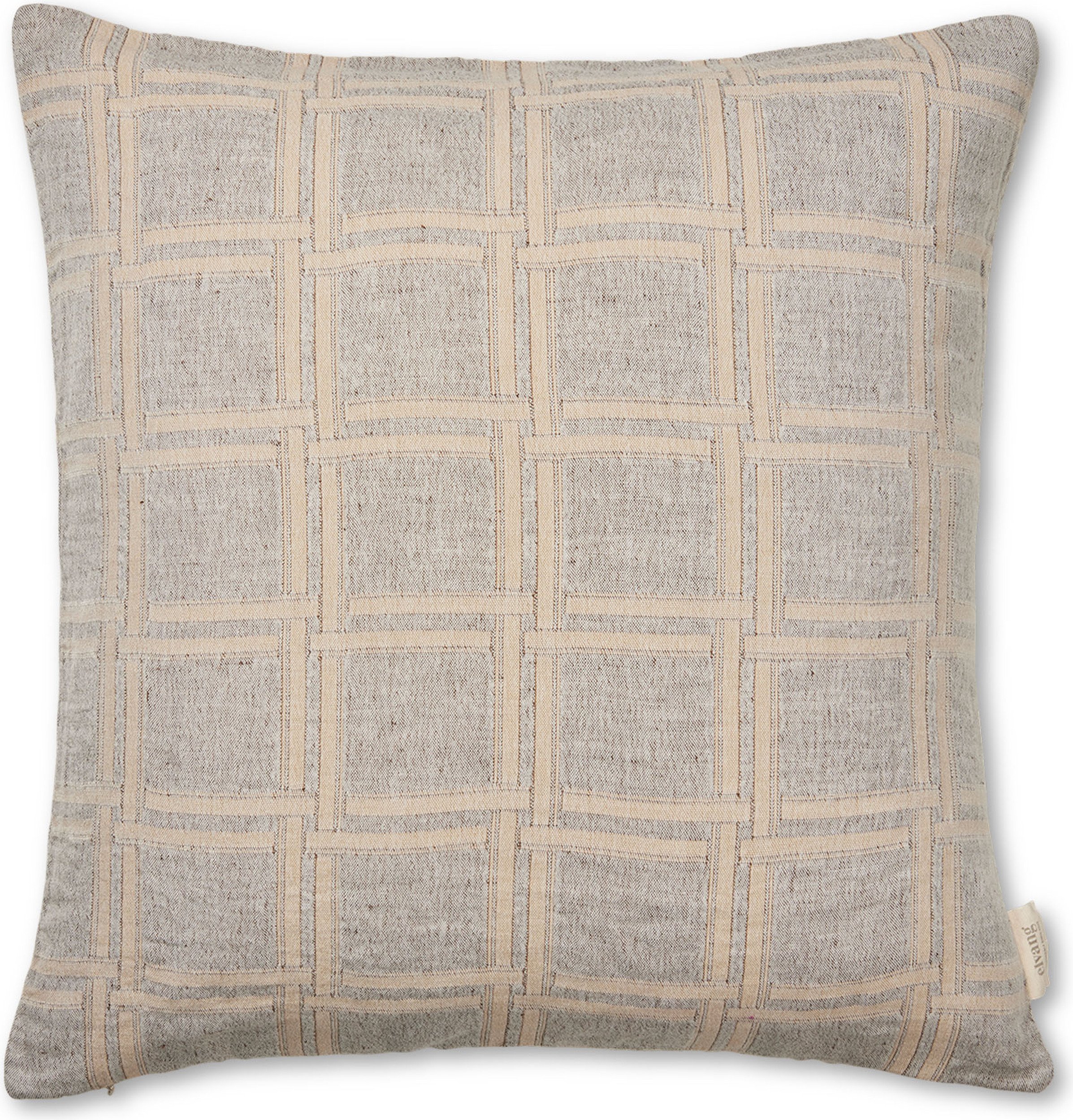 Poszewka dekoracyjna Dahlia 50 x 50 cm brązowa