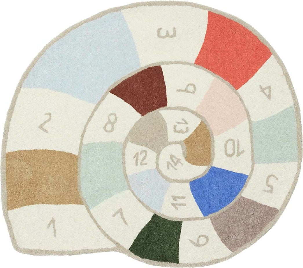 Dywan Nautilus kolorowy