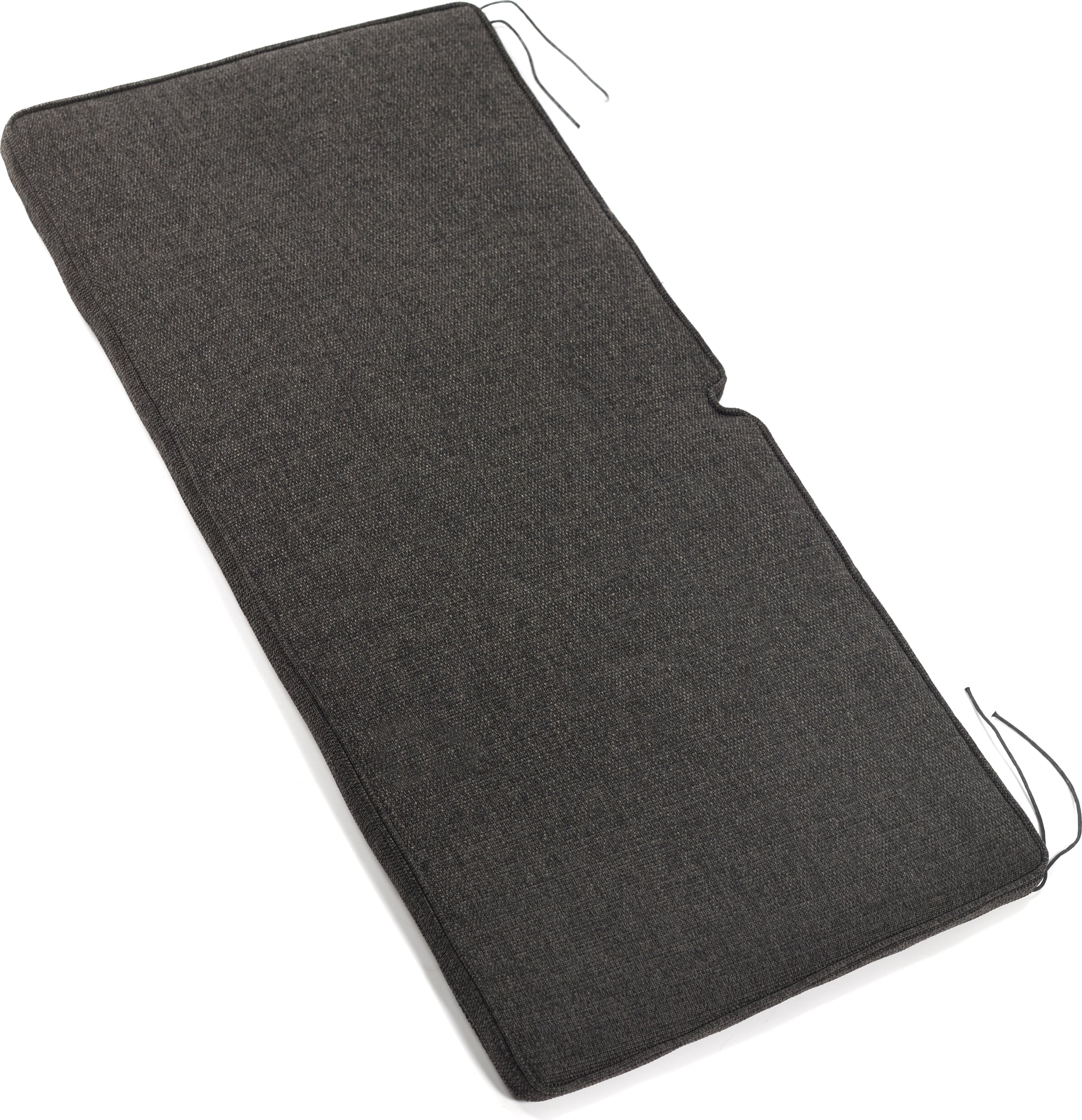 Poduszka na ławkę ogrodową August 120 cm czarna