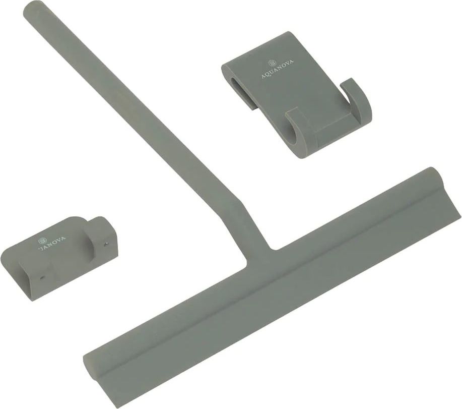 Ściągaczka prysznicowa Arvid szarozielona 3 el.