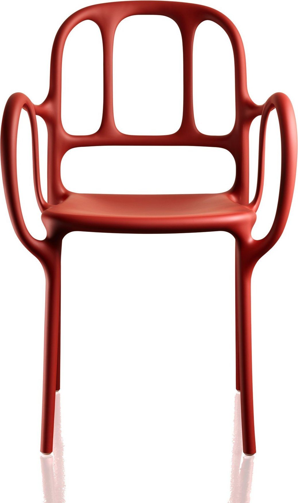 Krzesło Mila czerwone