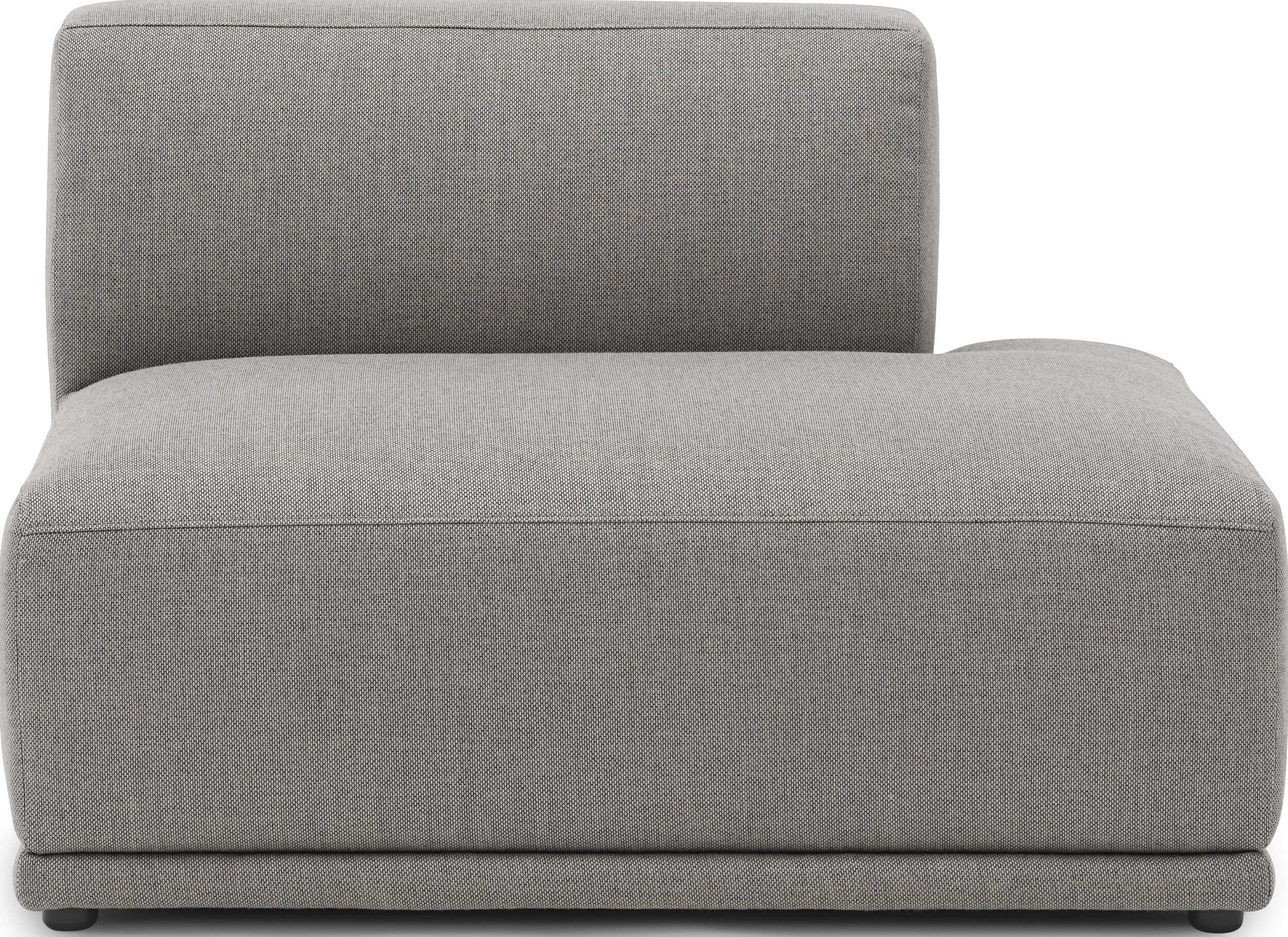 Sofa modułowa Connect Soft moduł D szara