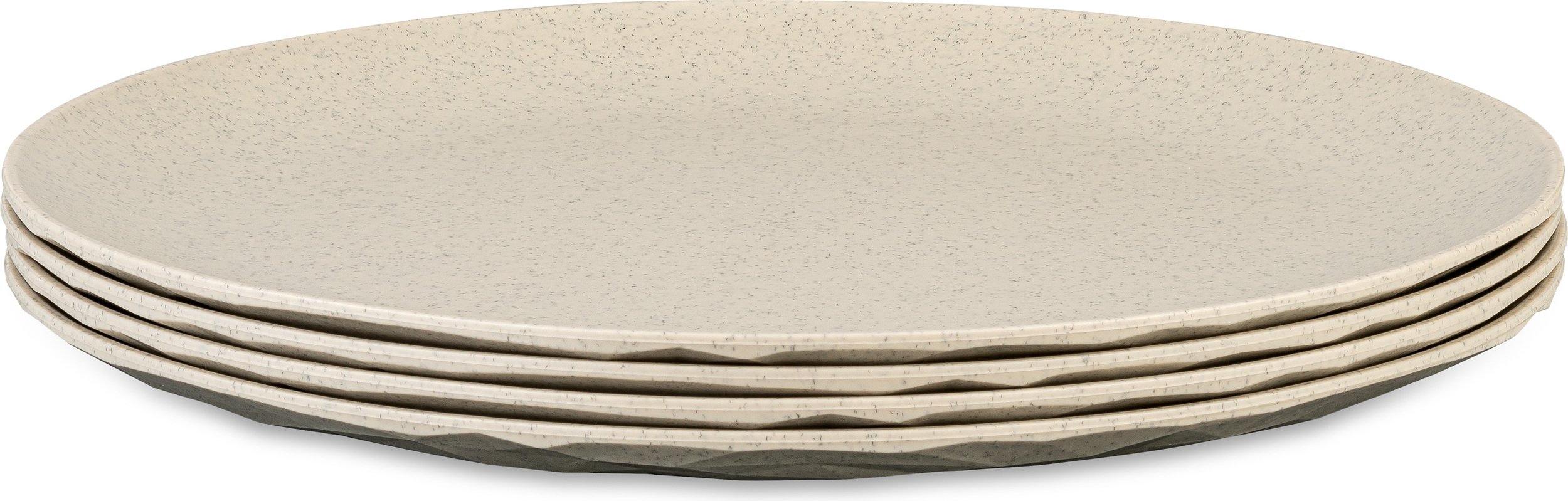 Talerze obiadowe Club Nature 26 cm piaskowe 4 szt.