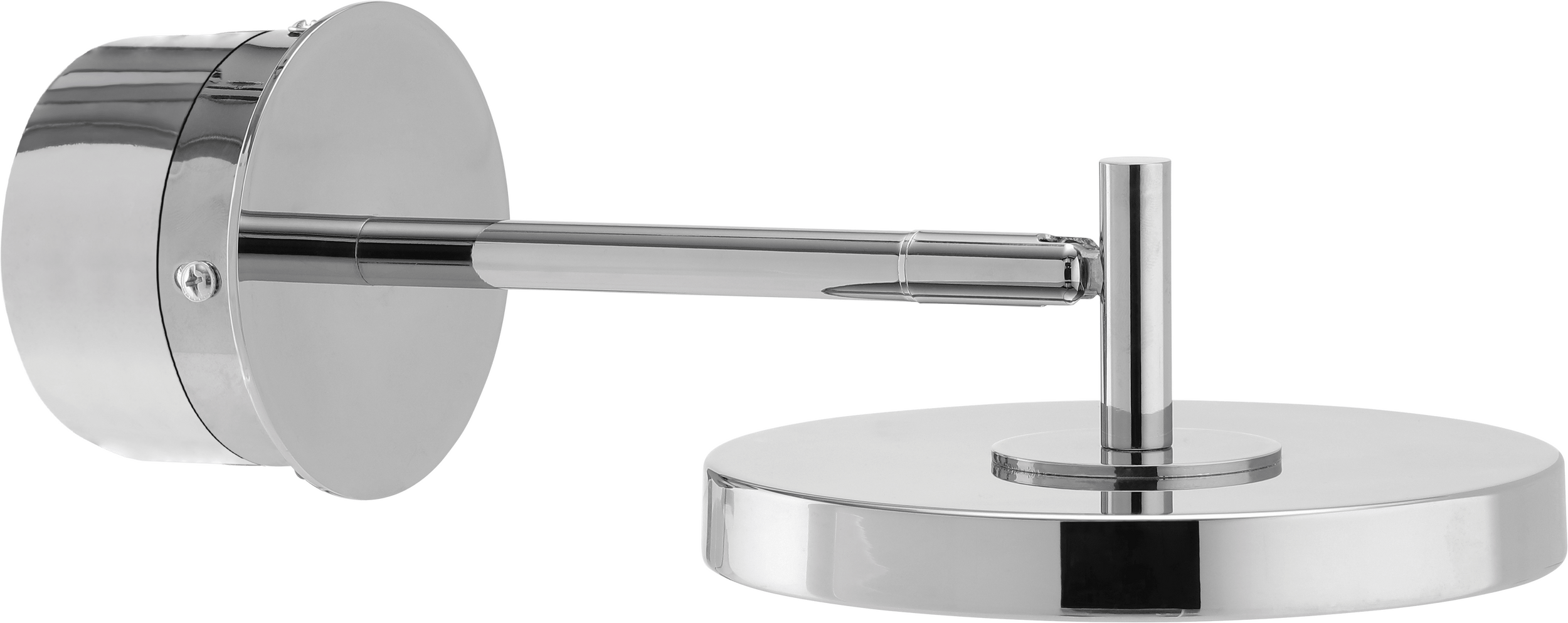 Kinkiet Asteria 25 cm stal polerowana z zawieszeniem ściennym