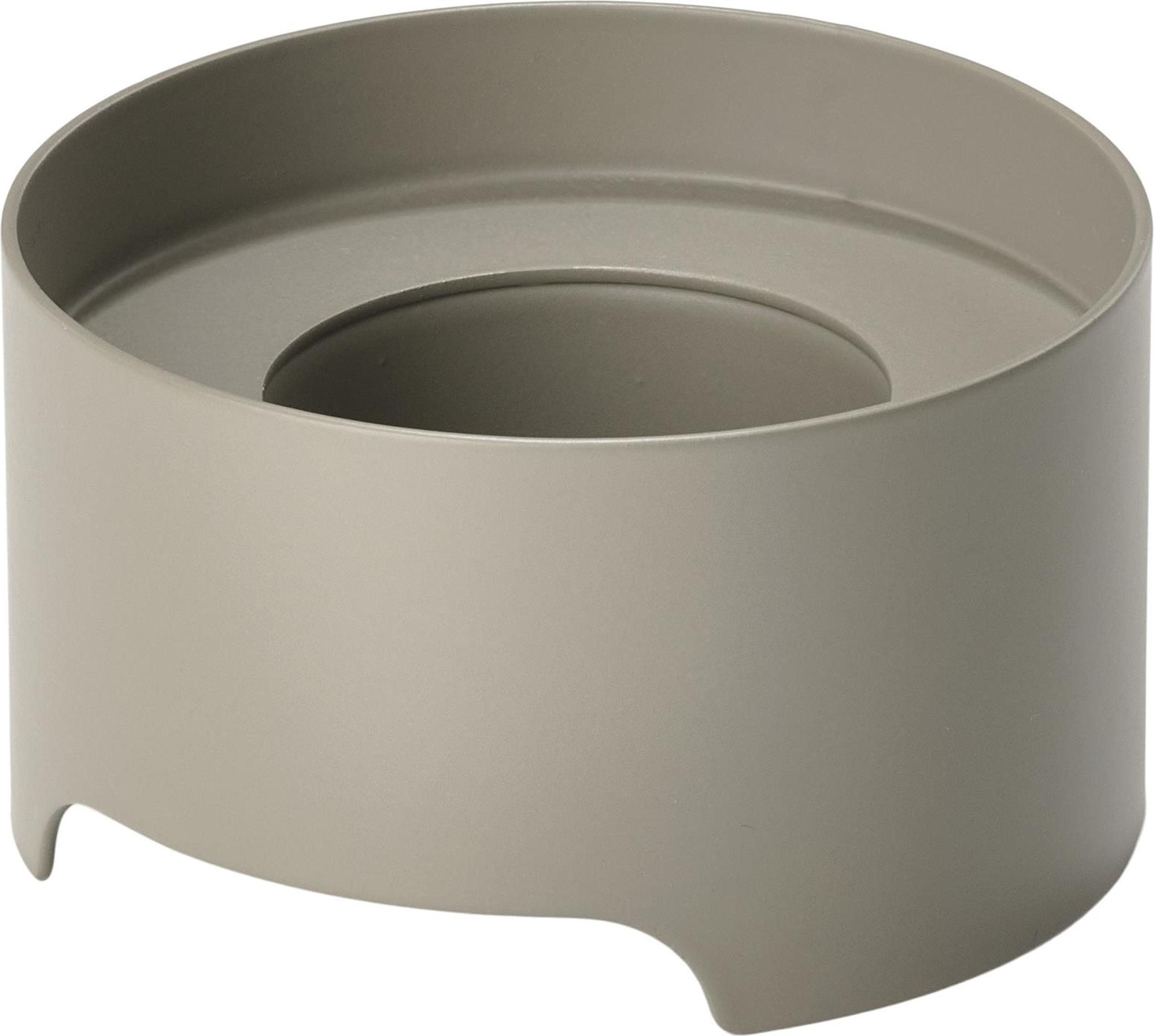 Świecznik na tealighty Singles szarobeżowy