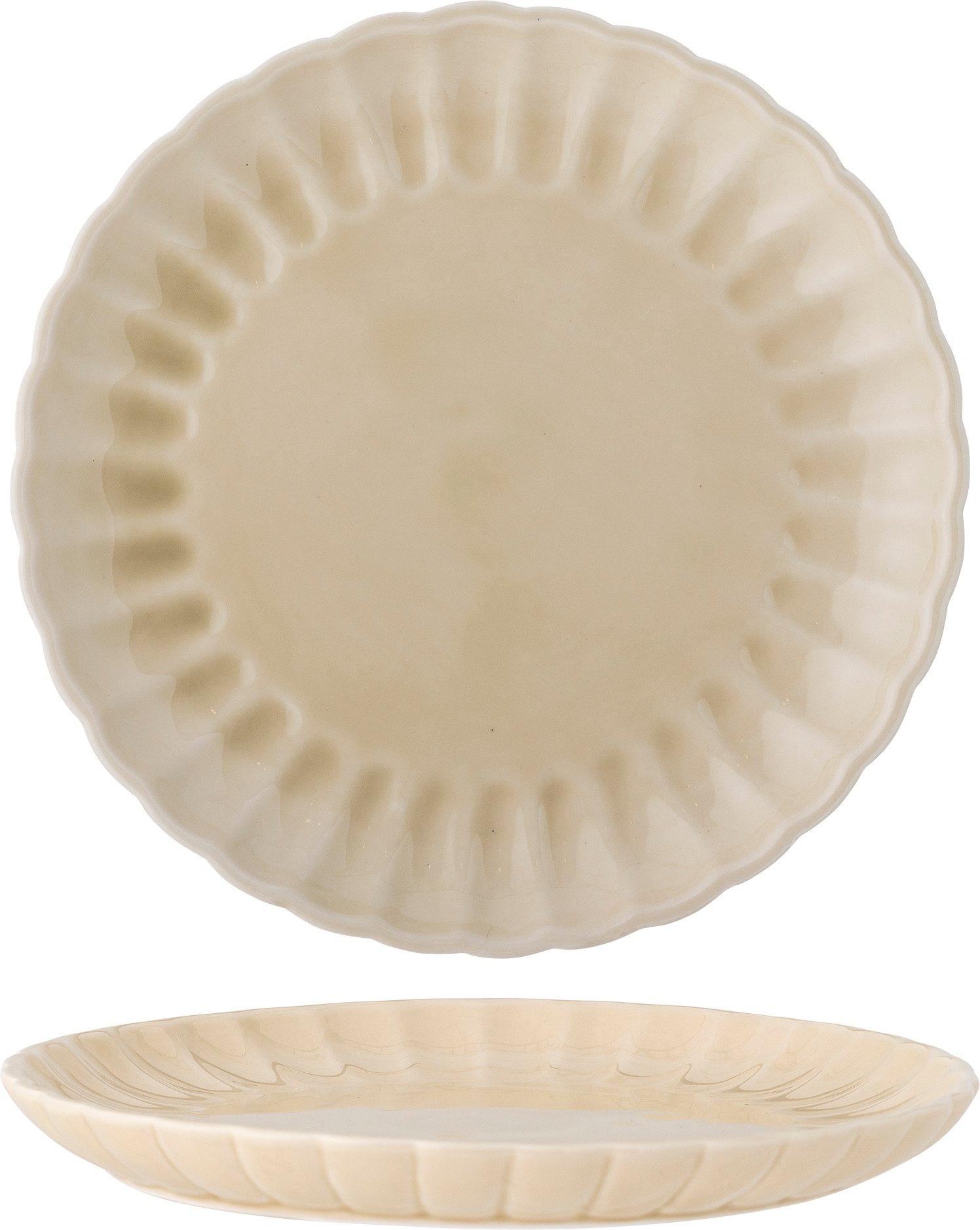 Talerz obiadowy Latina 27 cm beżowy