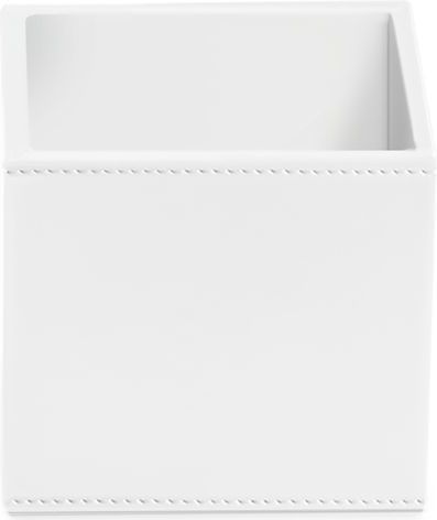 Pojemnik łazienkowy Brownie 10 cm biały