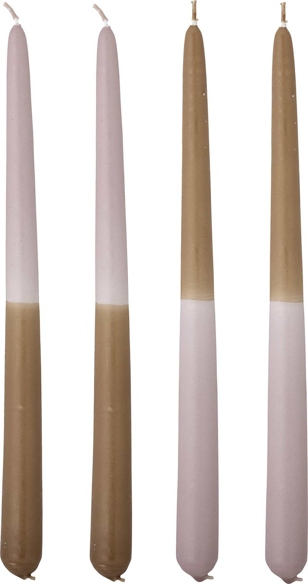 Świece Burma różowe 4 szt.