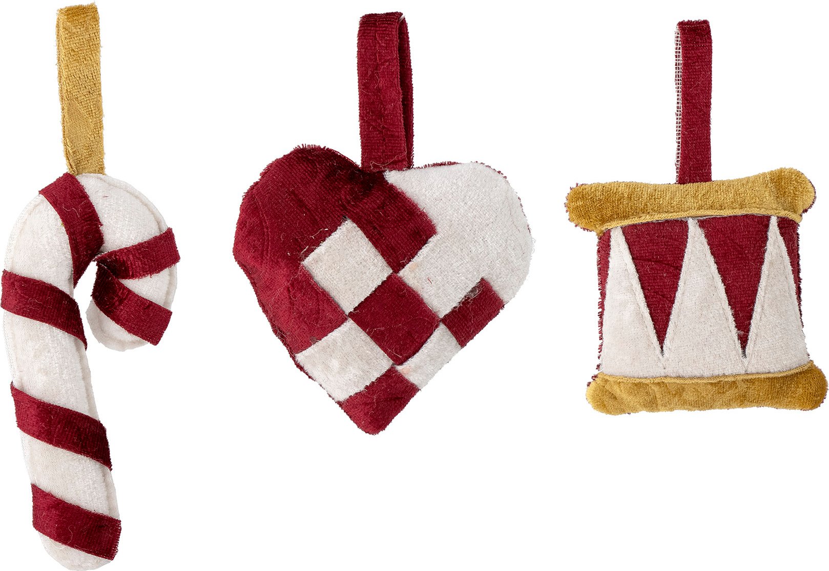 Ozdoby świąteczne Velua 3 szt.