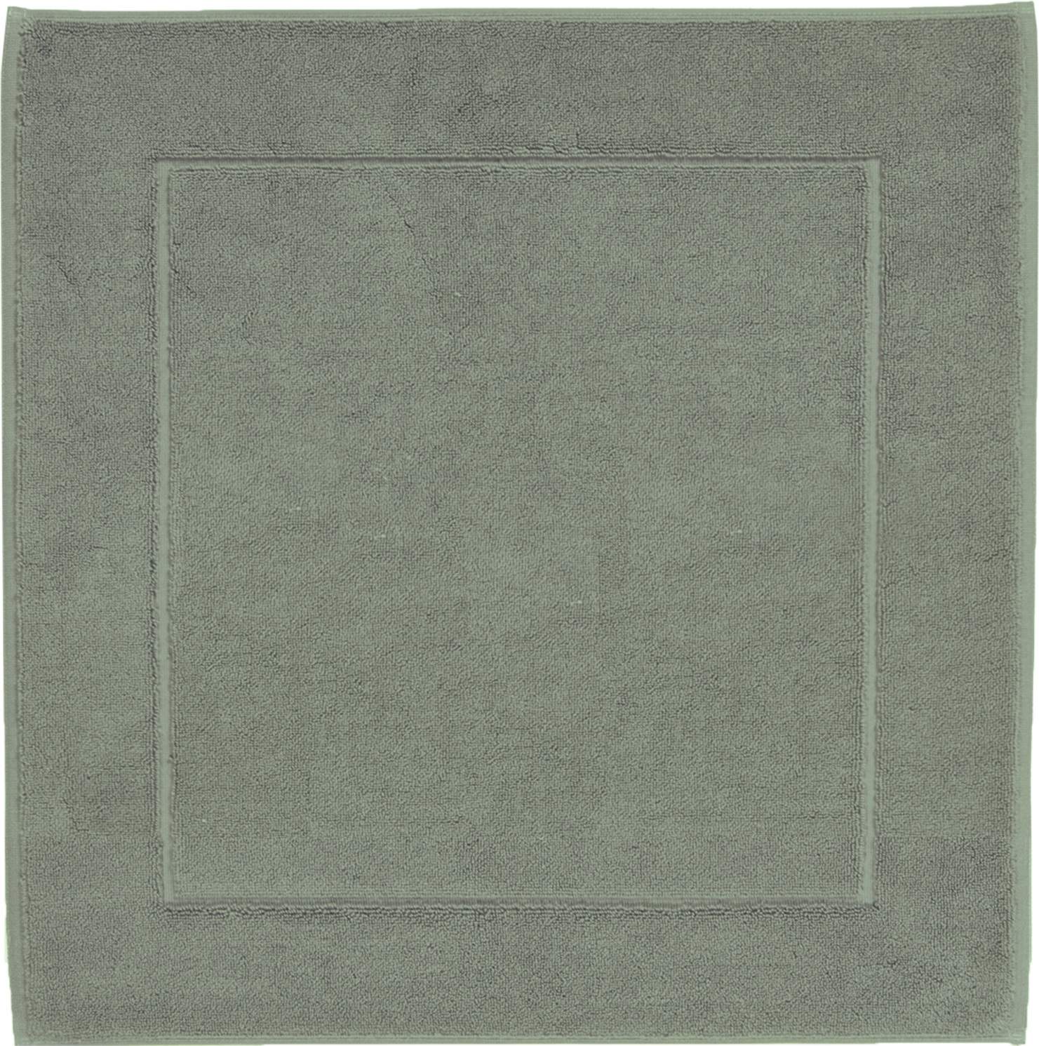 Dywanik łazienkowy London 60 x 60 cm przydymiona zieleń