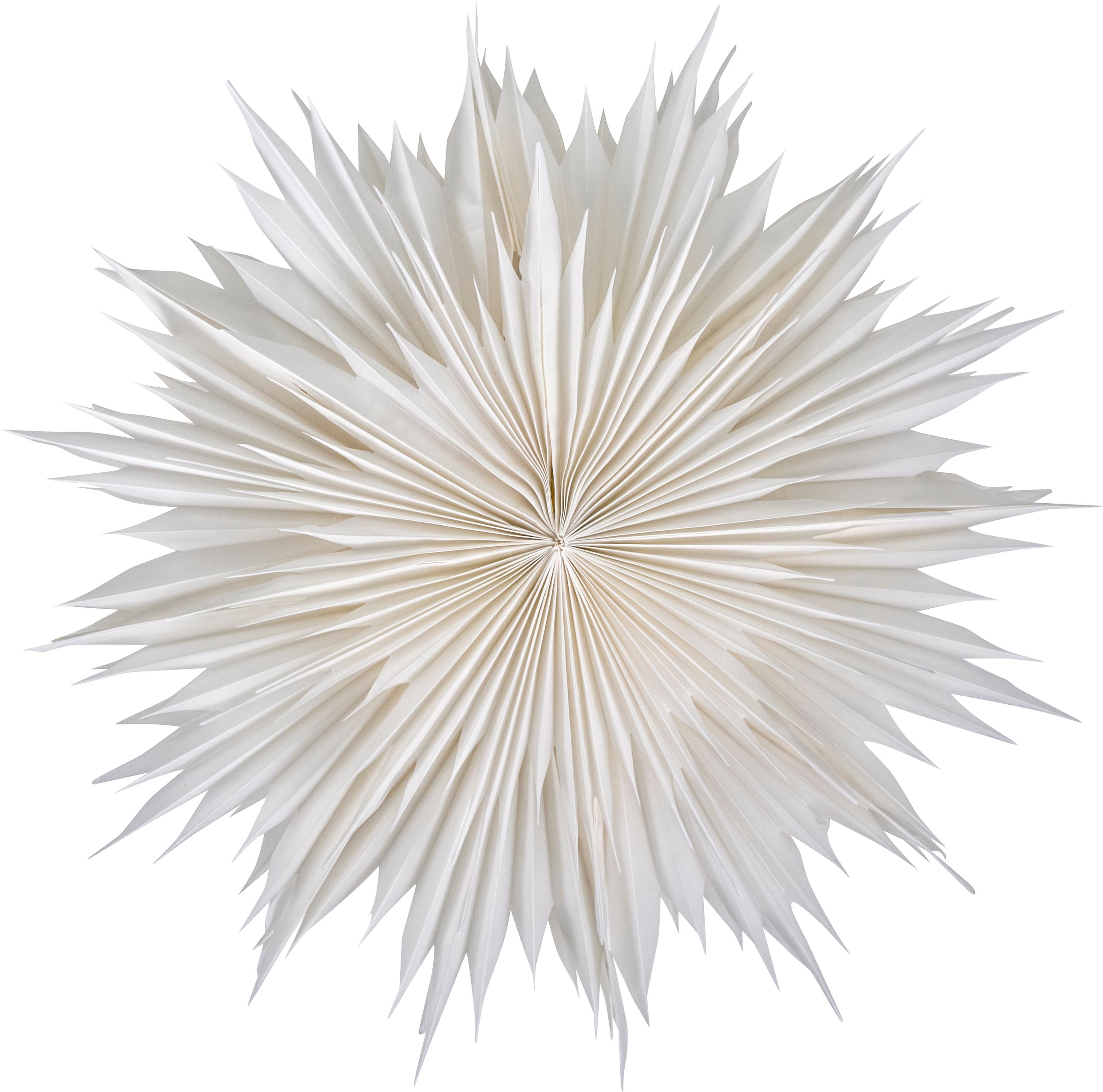 Dekoracja świąteczna HDDust gwiazda 34 cm złamana biel