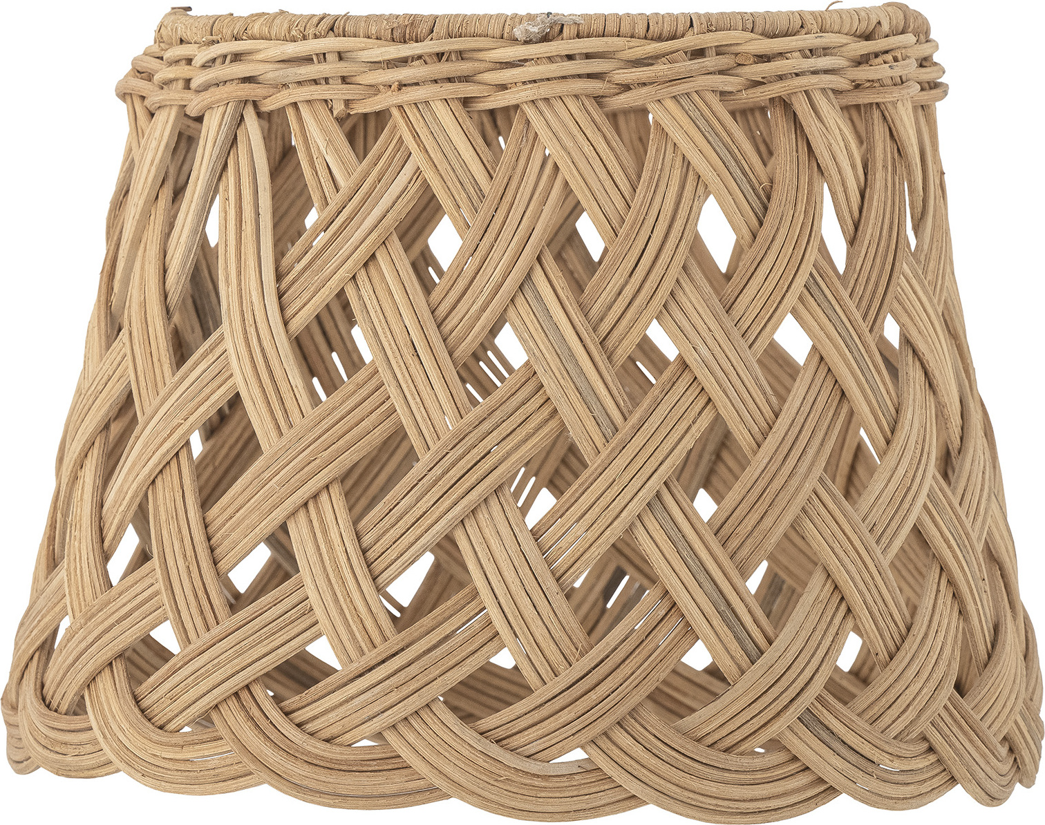 Abażur Mikkela rattanowy