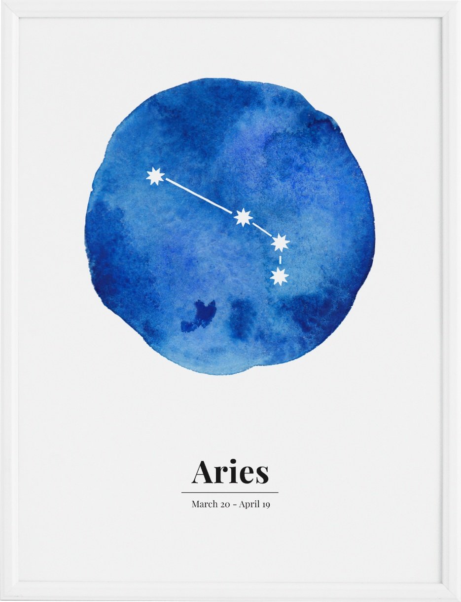 Plakat Aries 21 x 30 cm