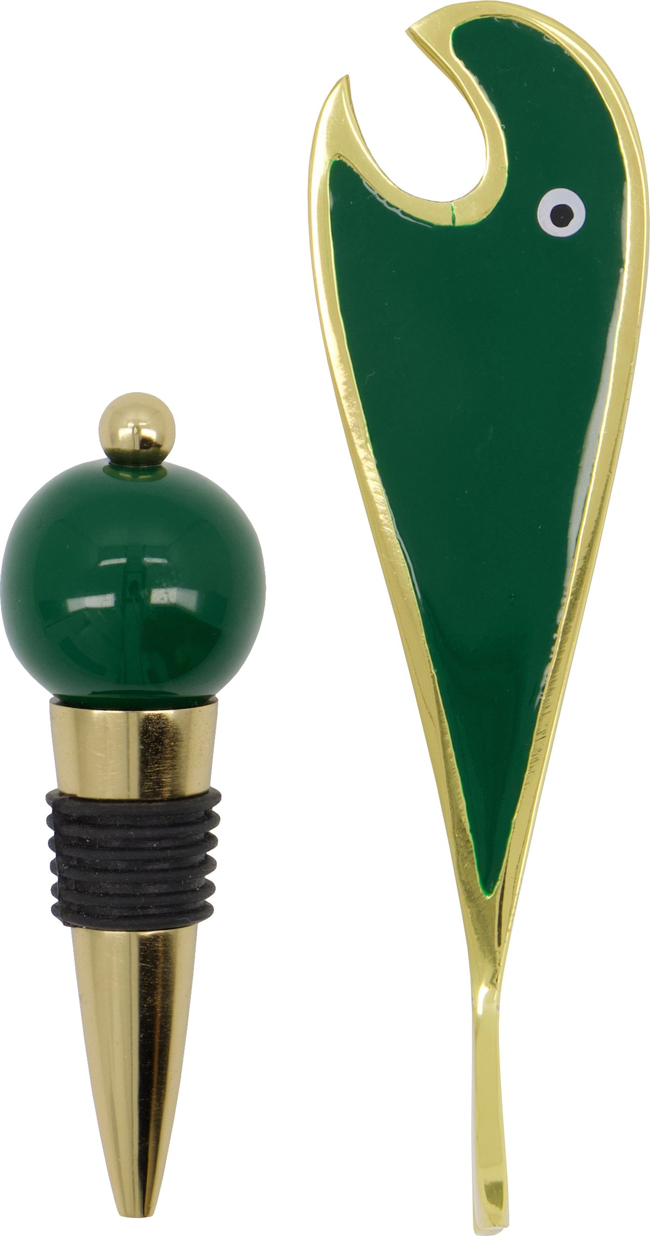 Akcesoria barowe Open zielone 2 el.